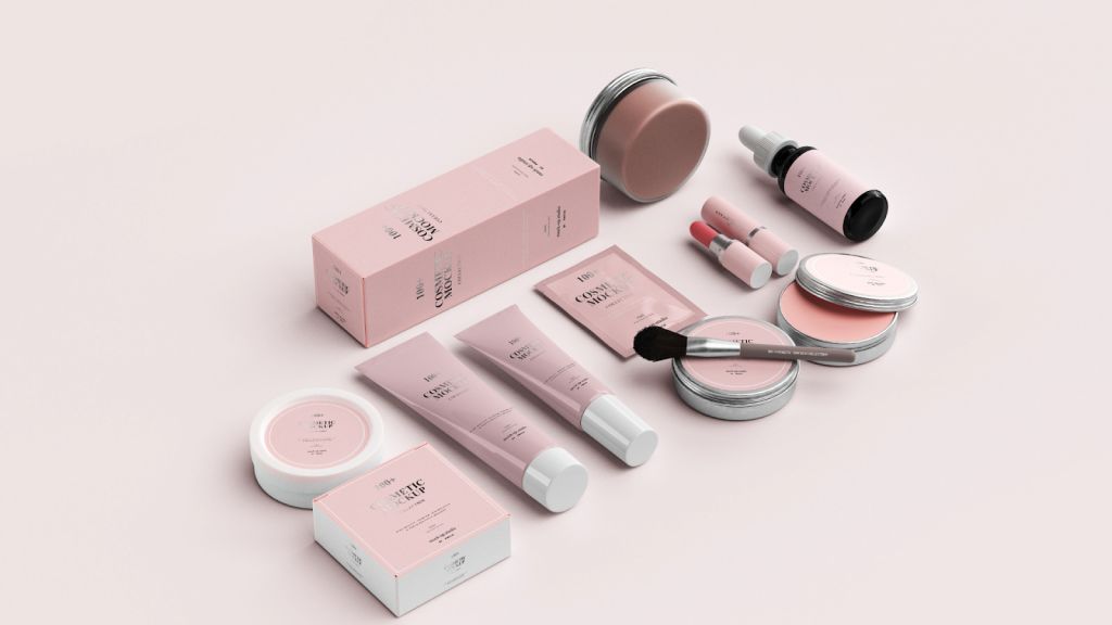 різні види косметичної продукції